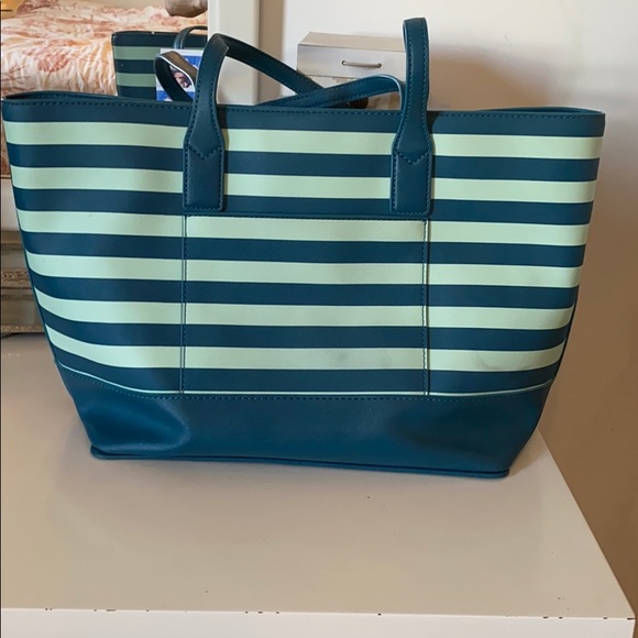 Marc Jacobs Blue Leather Purse/Tote - Picture 4 of 8